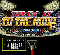 Takin' it to the Hoop screenshot 5 for TurboGrafx-16